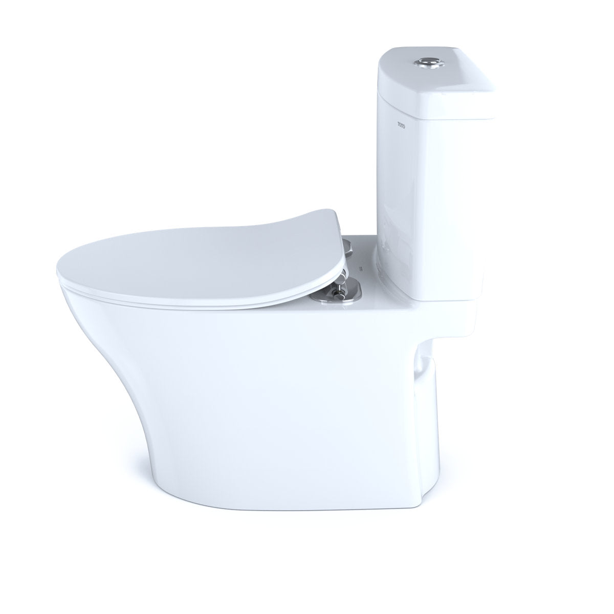 Aquia® Dual-Flush Elongated Two-Piece Toilet with Tornado Flush (Seat Included) MS446234CEMGN#01