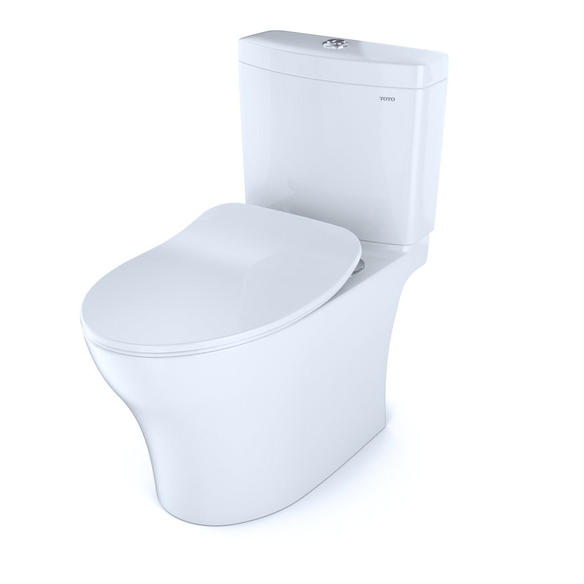 Aquia® Dual-Flush Elongated Two-Piece Toilet with Tornado Flush (Seat Included) MS446234CEMGN#01