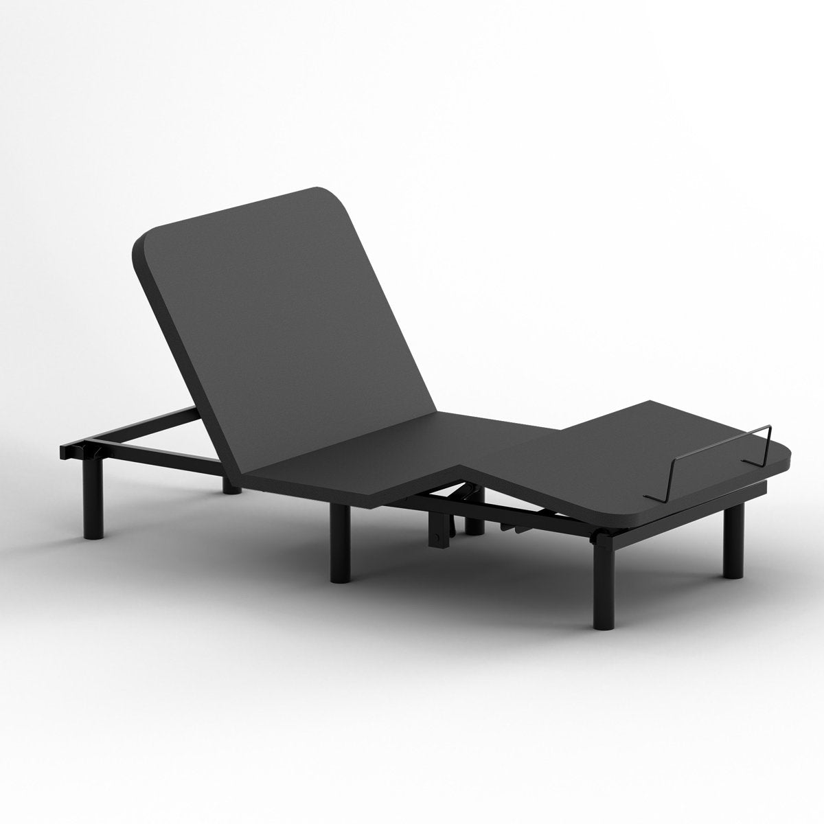 Boltz Adjustable Bed Frame with 5-Part Design & Corded Remote Control