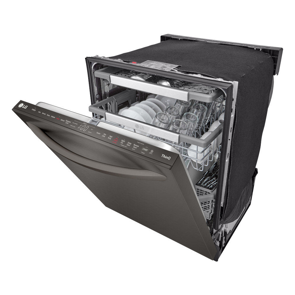 LG Smart Top Control Dishwasher with 1-Hour Wash & Dry, QuadWash® Pro, TrueSteam ®and Dynamic Heat Dry LDTH7972D