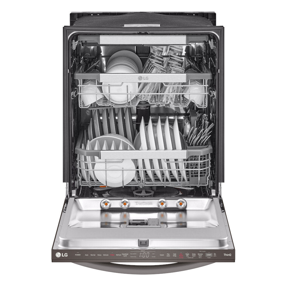 LG Smart Top Control Dishwasher with 1-Hour Wash & Dry, QuadWash® Pro, TrueSteam ®and Dynamic Heat Dry LDTH7972D