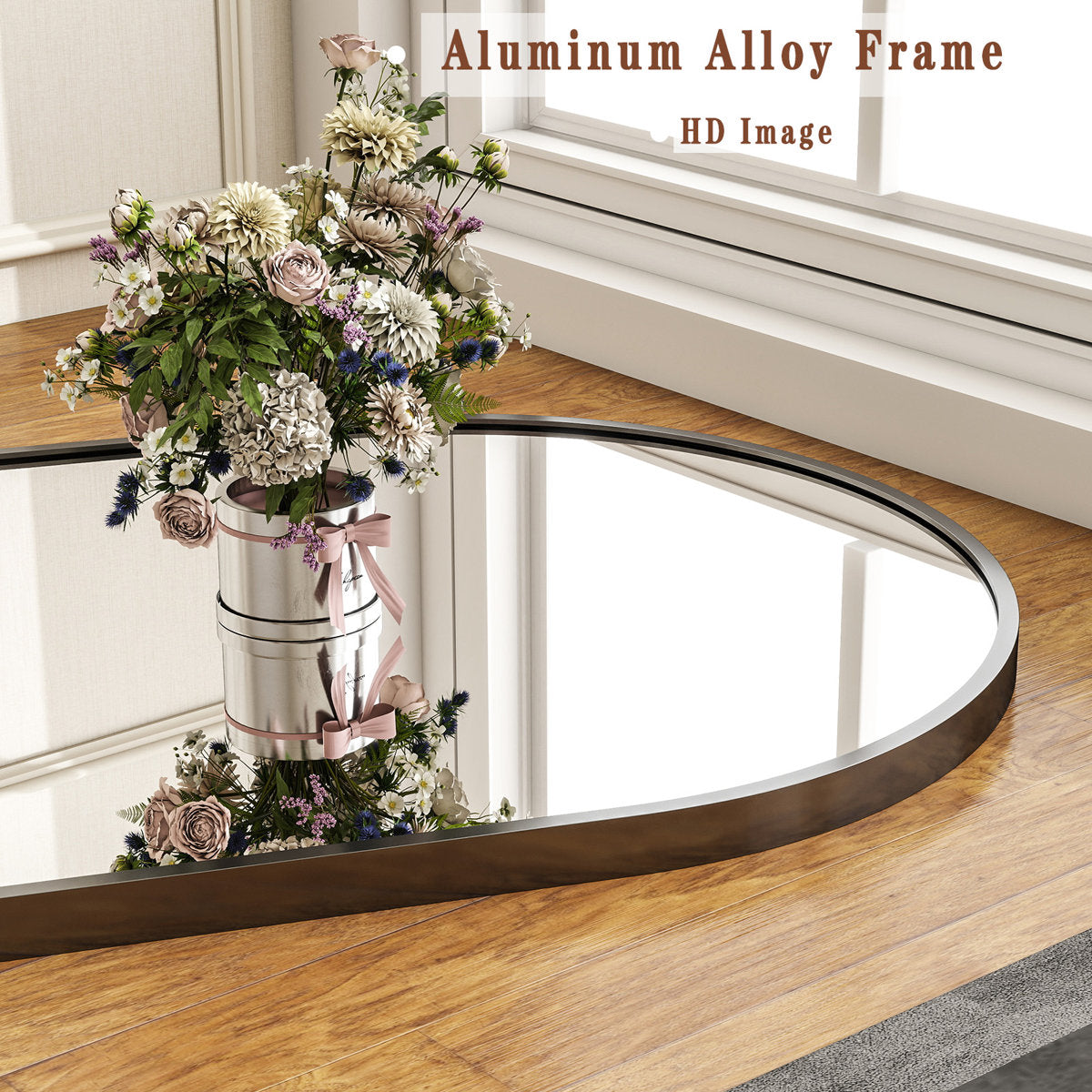 Oversized Full Length Mirror Arch Floor Mirror Wall Mirror Hanging Or Leaning Full Body Mirror With Stand